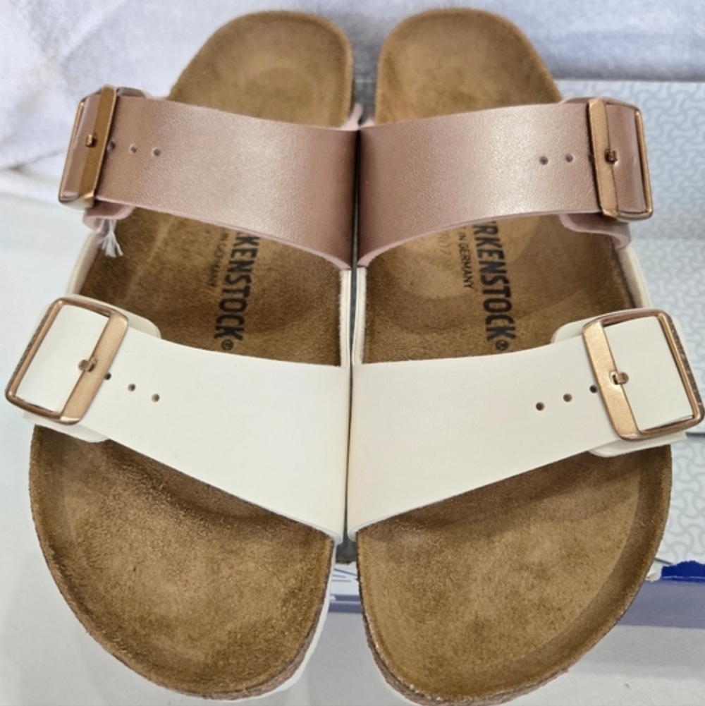 *NEW* Birkenstock Women's Leather Sandals - Picture 5 of 8